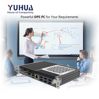 Nuevo Mini Ordenador de Oficina YUHUA OPS, Core I7 de 11ª-13ª Generación, RAM DDR4, Pantalla 8K, Soporte DP, Windows 10/11, SSD de 256GB-2TB, Intel Iris