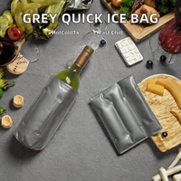 Sac de refroidissement rapide MOEN Gel multicolore, non toxique, certifié CE, pour bouteille de vin, thérapie chaud/froid, froid/grippe, tendance et populaire