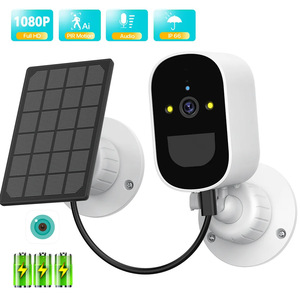 Cámara de Vigilancia Solar ICSee de 2MP WiFi para Exteriores, Seguridad del Hogar con Intercomunicador de Voz y Almacenamiento en la Nube - Product Image 3
