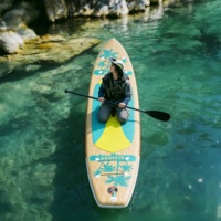 Nouvelle planche de SUP gonflable ultime avec technologie Drop Stitch et PVC de qualité militaire - Planche polyvalente écologique à 3 ailerons, capacité de 330 lb