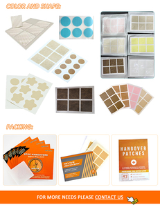 Penjualan terlaris Transdermal menyembuhkan meringankan mabuk mabuk pertahanan Patch Multi vitamin topikal Patch - Product Image 5