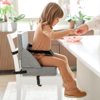 Kleinkind-Sitzerhöhung für Esstisch Küchenstuhl Hochstuhl Tragbares Kissen Kindersitzauflage