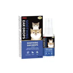 뜨거운 판매 제품 귀 진드기 제거를위한 귀 클렌징 진정 클렌징 액체 고양이 관리 특수 세척