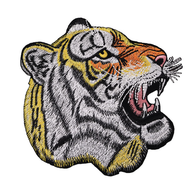 Custom Tiger Ethicon Evarrest Patch Clothing Accessories Lumine Iron on Letters Rhinestone Embroidery Patches