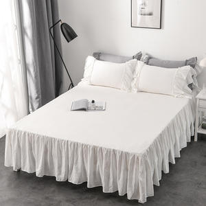 Housse de matelas <span class=keywords><strong>Simmons</strong></span> personnalisée avec logo OEM, pour le commerce extérieur, jupe de lit monobloc 1,8 m, protection anti-poussière et antidérapante - Product Image 3