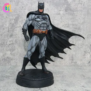 高品质模型动漫动作人物聚氯乙烯38厘米雕像收藏dc蝙蝠人人物装饰模型