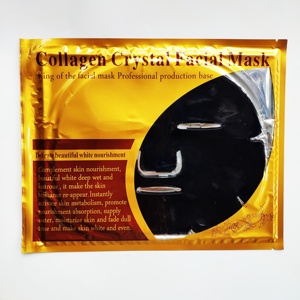 Großhandel Anti Aging Gesichts blatt Masken 24 Karat Gold Kollagen Kristall Gesichts maske - Product Image 2