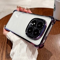 Coque de téléphone portable antichoc en TPU avec pare-chocs électro-plaqué pour Redmi Note 17 Pro 5G
