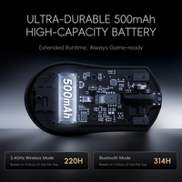 Souris de jeu sans fil ultra-légère en fibre de carbone MLOONG 2026 MX301PRO, taux de polling 1K, 16000 DPI, programmable