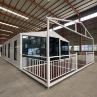 Maison en conteneur modulaire à vendre Maison en conteneur pliable de 2.9 mètres de haut Maison préfabriquée en conteneur Maison pliante