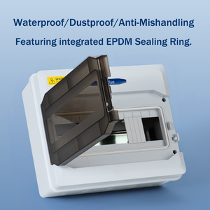 הספק המפעל מותאם אישית ip65 עמיד למים מעכב pvc/pvc 4-כיווני חלוקת חשמל מעגל מפסק תיבת כוח - Product Image 5