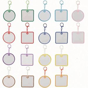 Sales Promotion Korea <b>Personalized</b> Cloth Iron on Patch Kids Diy Metal Cute Candy Color Name Tag Strap <b>Keychain</b> - Product Image 6