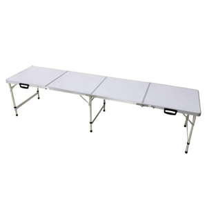 White <b>Outdoor</b> Plastic Camping <b>Folding</b> <b>Tables</b> China 240 - Product Image 2