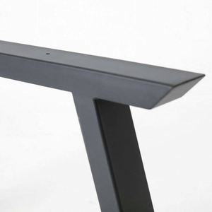Fashionable Modern <b>Cast</b> Iron Black Furniture Table Legs for Dining/Kitchen/Bathroom Tables - Product Image 6