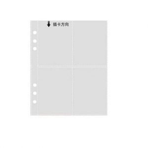 Pochette transparente pour documents et argent, organiseur de budget à 6 anneaux avec fermeture éclair pour classement - Product Image 4