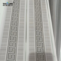 Panel de Pared Laminado Interior de PVC para Guyana y Nicaragua, Panel de Techo de PVC, Revestimiento de PVC, Falso Techo, Cielo Falso para Techo