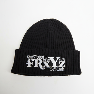 Beanie hat mùa đông cổ điển tùy chỉnh thêu logo Jacquard dệt kim hat mũ ấm - Product Image 4