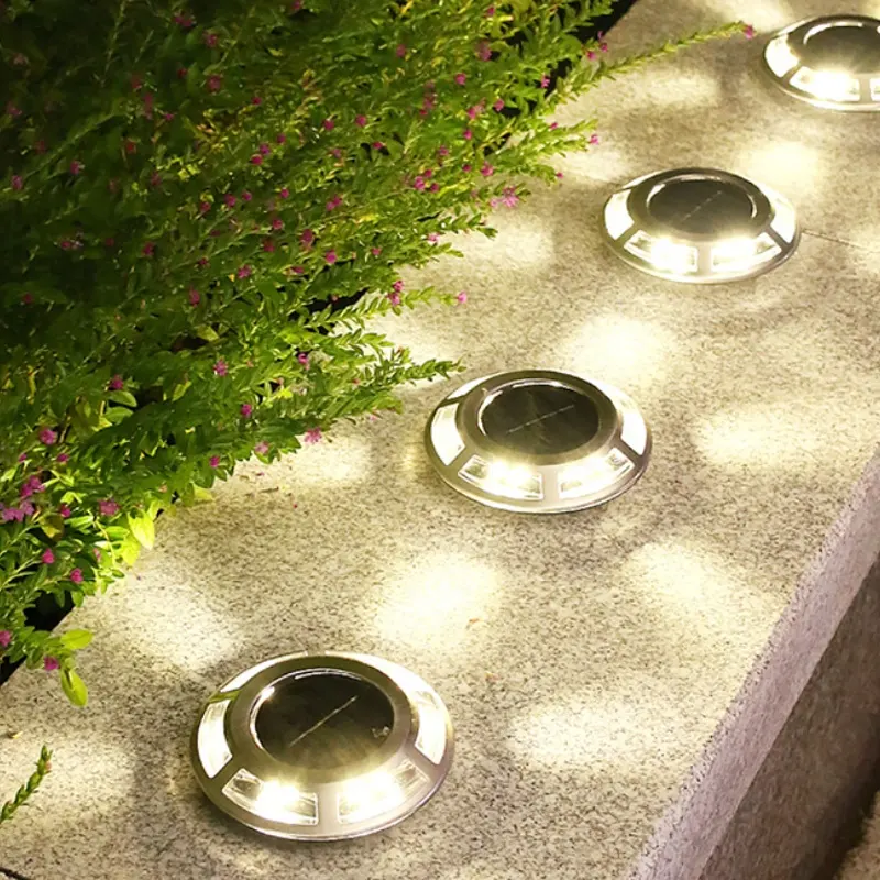 Amazon Hot Products LED Underground Lihgt Outdoor Waterproof IP65 Solar Led Buried Light 2022 Wholesale Solar Garden Stake Light