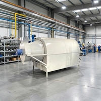 Professionele 380V 2,2KW RVS Rotatietrommel Drooginstallatie ZQ300 Gear Eco-vriendelijk Hoge Productiviteit voor Voedingsmiddelen
