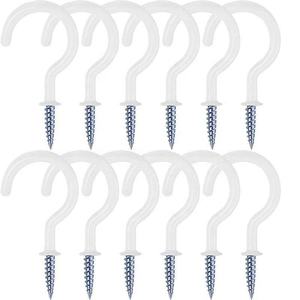 Crochets de manteau de <span class=keywords><strong>planche</strong></span> de <span class=keywords><strong>bois</strong></span> de 2.9 pouces crochets de planteur extérieur crochets en plastique d'enveloppe de cuisine de plafond - Product Image 1