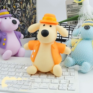 Juguete Antiestrés de Silicona con Forma de Perro Flor de Cerezo - Diseño Creativo de Animal Elástico para Apretar y Estirar - Product Image 3