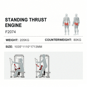 Máquina <span class=keywords><strong>de</strong></span> Gimnasio Profesional <span class=keywords><strong>para</strong></span> Entrenamiento <span class=keywords><strong>de</strong></span> Fuerza, Máquina <span class=keywords><strong>de</strong></span> Abducción <span class=keywords><strong>de</strong></span> Piernas con Placas <span class=keywords><strong>de</strong></span> Peso, Prensa <span class=keywords><strong>de</strong></span> Piernas, Máquina <span class=keywords><strong>de</strong></span> Empuje <span class=keywords><strong>de</strong></span> Cadera, <span class=keywords><strong>Precio</strong></span> <span class=keywords><strong>de</strong></span> Fábrica - Product Image 2
