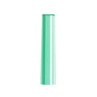 Capuchon de stylo transparent en plastique, protection pour l'école et le bureau, design mignon et féminin, pièce unique, cadeau pour camarade de classe