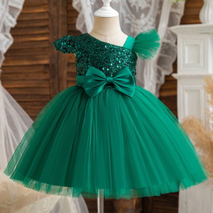 Estate bambine bambine <span class=keywords><strong>lilla</strong></span> wer Girl matrimonio salvia festa di compleanno <span class=keywords><strong>vestito</strong></span> con fiocco per bambini 1-2-3-4-5 anni rosa - Product Image 3