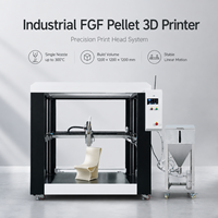 Imprimante 3D industrielle Protolink3D FGF à granulés, automatique, nouvelle, USB, 1 an de garantie, 1200 mm, buse unique, réglable 1,0-3,0 mm, 300°C, grande taille