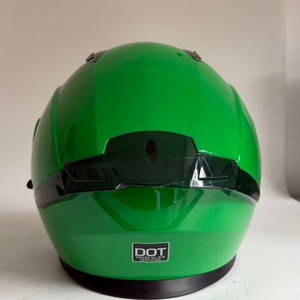 <span class=keywords><strong>Casco</strong></span> de Motocicleta Abierto, <span class=keywords><strong>Homologado</strong></span> por DOT, Carcasa Ligera de ABS, Acabado Verde, Calcomanías de Color Personalizables, Fabricante Chino OEM - Product Image 4