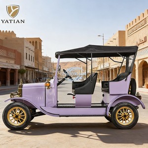 Autobús Turístico Eléctrico de Alta Calidad con Capacidad para 8 Pasajeros, Vehículo de Turismo de Cuatro Ruedas para Zonas Turísticas Costeras - Product Image 4