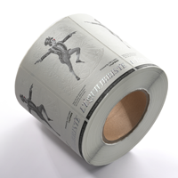 Étiquette de vin personnalisée autocollante, imperméable, avec gaufrage, estampage à chaud doré, encre métallique, à gratter, forme personnalisée pour seau à glace