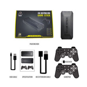 M16 aile <span class=keywords><strong>TV</strong></span> 64G dahili 20000 oyunları sopa 2 kablosuz denetleyici <span class=keywords><strong>Gamepad</strong></span> 4K HD Video oyunu konsolu noel hediyesi - Product Image 2