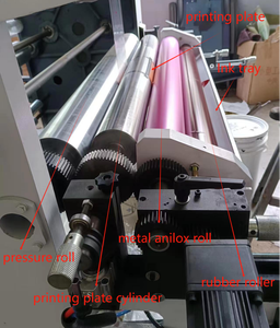 YT 4 màu Máy in flexo 1200mm bằng vật liệu dệt PP, vật liệu không dệt, Polyetylen, túi nhựa Polypropylen - Product Image 3