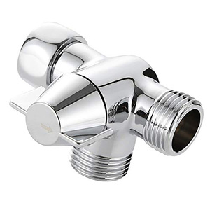 Válvula desviadora de ducha de <span class=keywords><strong>3</strong></span> vías con adaptador en <span class=keywords><strong>T</strong></span> Desviador de ducha manual para kits de accesorios de grifo de baño con un caño desviador - Product Image 1