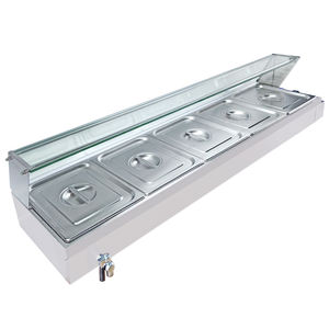 餐厅厨房设备自助餐设备电动贝恩玛丽带水龙头食品保温器展示 - Product Image 3