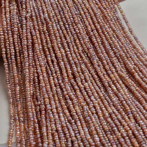 1254 2-3mm Small Colored Loose Pearls Natural Freshwater and Baroque Potatoespear - Product Image 6