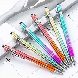 Bolígrafos EDC Retráctiles de Aluminio Recargables de Alta Calidad OEM, Multicolores y Duraderos, con Logotipo Personalizado para Promociones y Escuelas - Product Image 1
