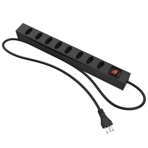 Best Selling 1U 19'' Rackmount 8 Ways PDU, Brasil Power Distribution Unit, for <b>Network</b> <b>Cabinets</b> PDU - Product Image 2