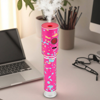 Humidificador de aroma de difusor de aceite esencial de luz LED ultrasónico portátil profesional para el hogar y el coche fabricado en los EE. UU.