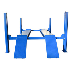 Elevador de Cuatro Postes para Alineación de Cuatro Ruedas, Altura de Elevación de 1700 mm, Capacidad de 4 Toneladas, Accionamiento Hidráulico, Vida Útil de 10 Años, Xinyuan LZS - Product Image 2
