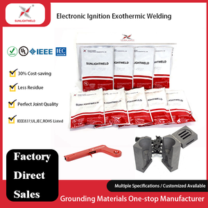 Polvo Metálico para Soldadura Exotérmica de Cobre de Alta Pureza con Protección Contra la Corrosión, Certificado IEEE837 UL467, en Bolsa de 45GR para Puesta a <span class=keywords><strong>Tierra</strong></span>, Venta al Por Mayor - Product Image 2