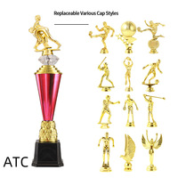 Trofeo de Plástico Creativo para Niños, Premio para Competencia de Baile, Trofeo de Campeonato de Lucha Libre