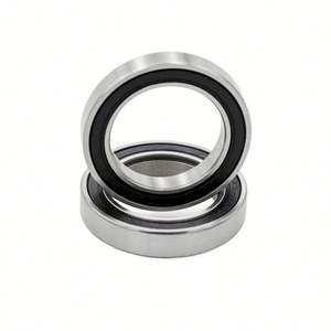 Rodamientos de Dirección para Bicicleta de Alta Velocidad y Larga Duración 24377, 2RS, Bolas de Cerámica de Acero Cromado, 24*37*7mm - Product Image 1