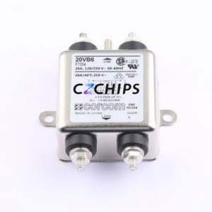 1-6609021-3 EMC Filter RF ( Filter Type: Single-Phase Filter )( Rated Current: 20A )( Connection Method: Base Mount ) - Product Image 1