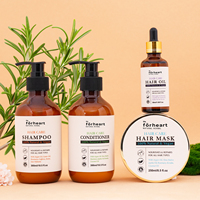 Sampo Minyak Argan Bebas Sulfat untuk Pertumbuhan Rambut, Sampo Anti Rambut Rontok Keratin Biotin, Shea Butter, Set Label Pribadi Grosir