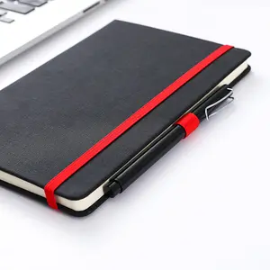 Ready stock A5 notebook Kingston U disk set with strap notepad business office gift box set with customized logo gift item