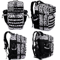 Sac à dos de sport Trailpop en tissu Oxford anti-transpiration, avec sangle pour tapis de yoga, sac de sport fonctionnel pour vestiaire, sac à dos de fitness 45L