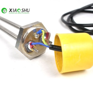 Xiaoshu 230V <span class=keywords><strong>1</strong></span>.<span class=keywords><strong>5KW</strong></span> 2kw 3KW thép không gỉ vít cắm hình ống yếu tố làm nóng 10*470mm nồi hơi nước mặt bích ngâm nóng - Product Image 6