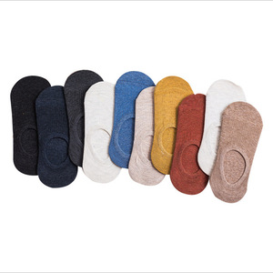<span class=keywords><strong>Chaussettes</strong></span> invisibles <span class=keywords><strong>antidérapantes</strong></span> pour femmes, socquettes bateaux, en coton, personnalisées, <span class=keywords><strong>lot</strong></span> de 10 paires - Product Image 4